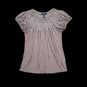 Grey Ruched Style & Co Shirt